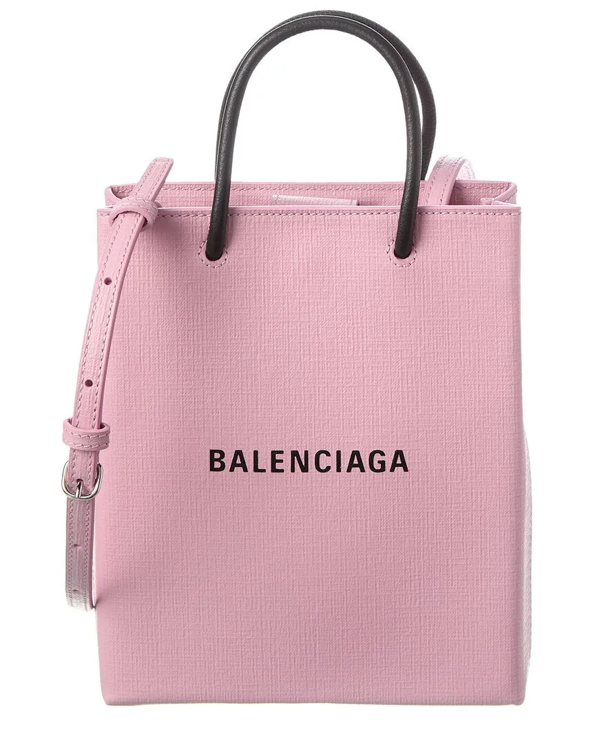 Balenciaga Shopping Phone Holder Tote