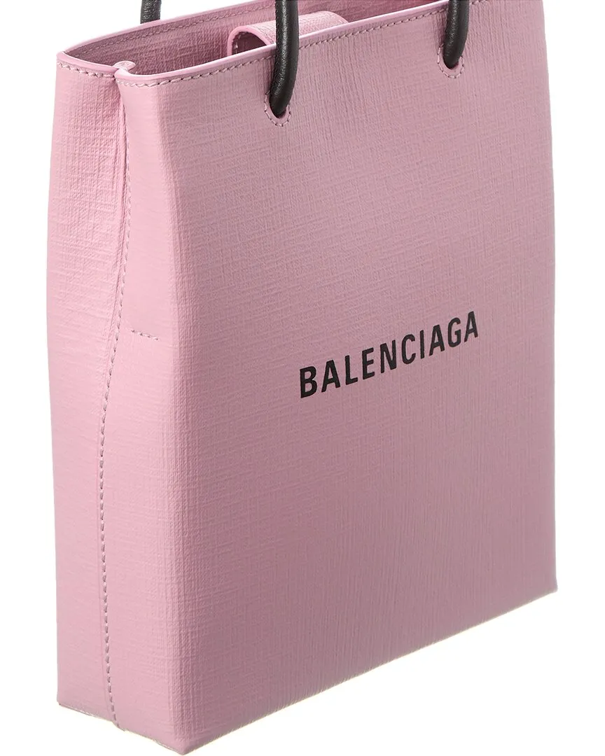 Balenciaga Shopping Phone Holder Tote