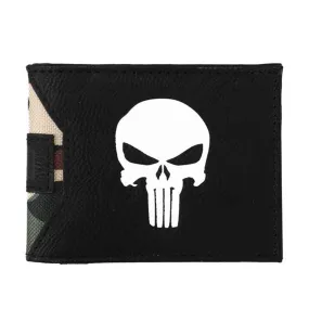 Bioworld Marvel Punisher Nylon Bifold Wallet