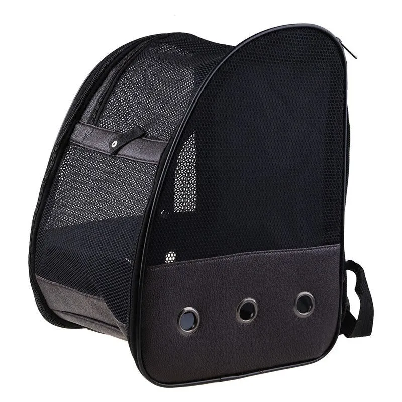 Breathable Bird Backpack Carrier Cage