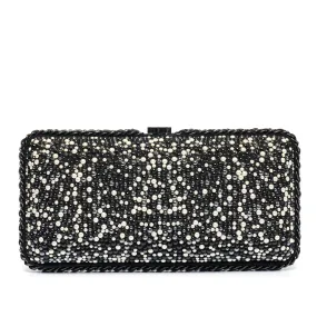 CHANEL Beaded Pearl Clutch