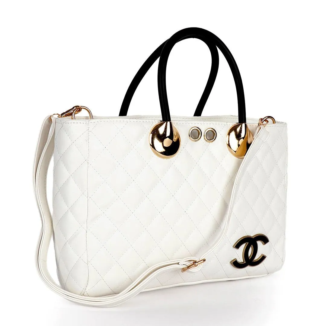 Chanel Exquisite White Tote Bag