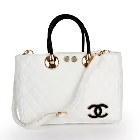 Chanel Exquisite White Tote Bag