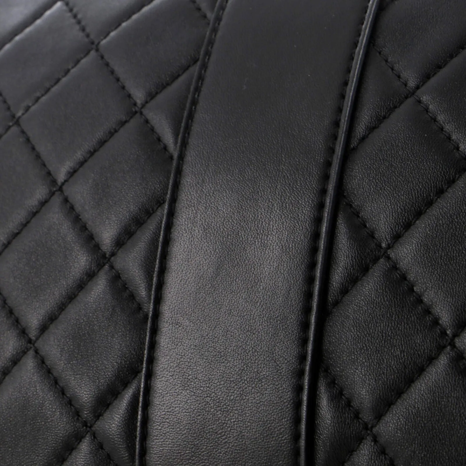 Chanel Fold Over Clutch Quilted Lambskin