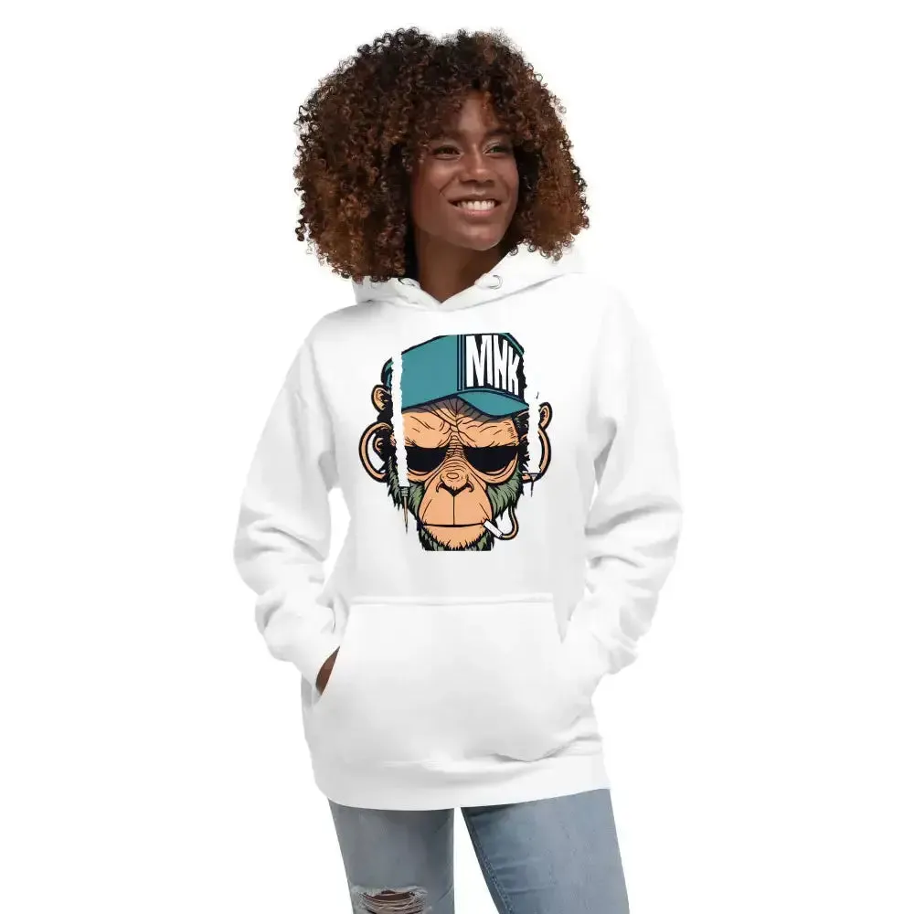 Cool monkey unisex hoodie