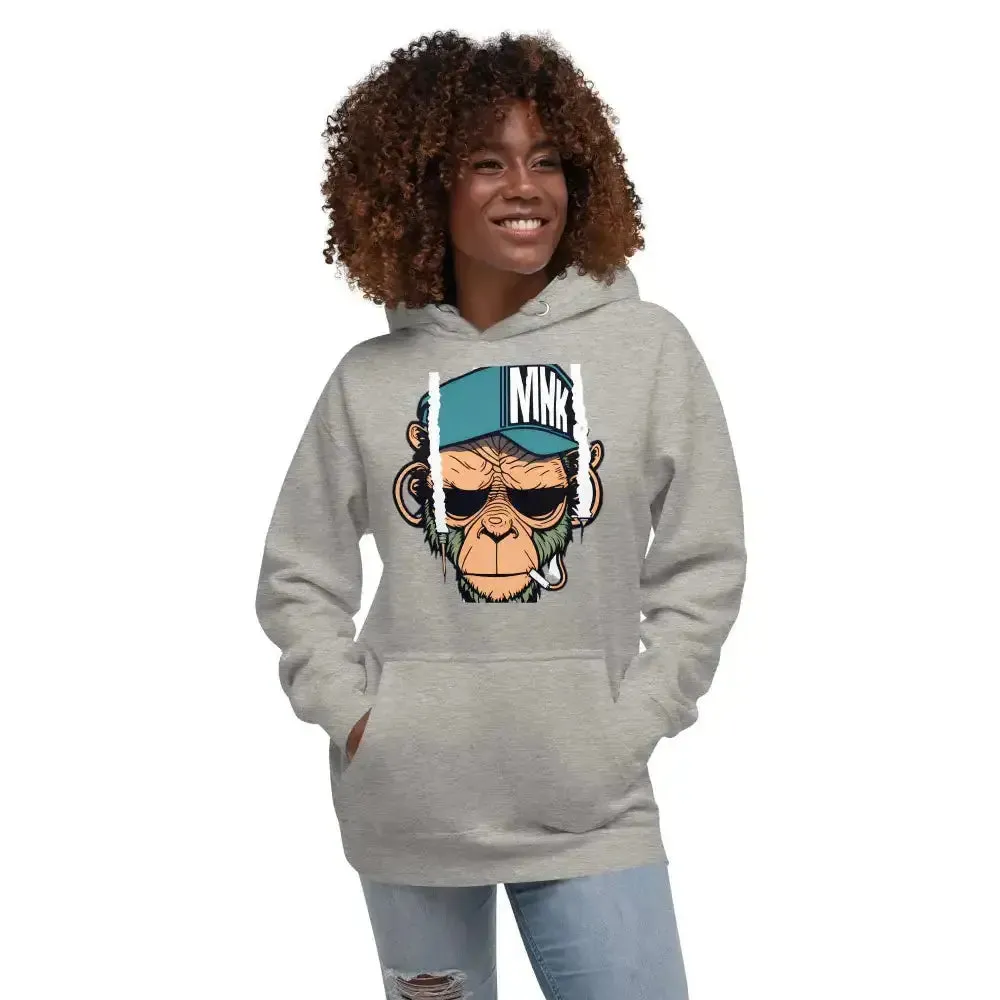 Cool monkey unisex hoodie