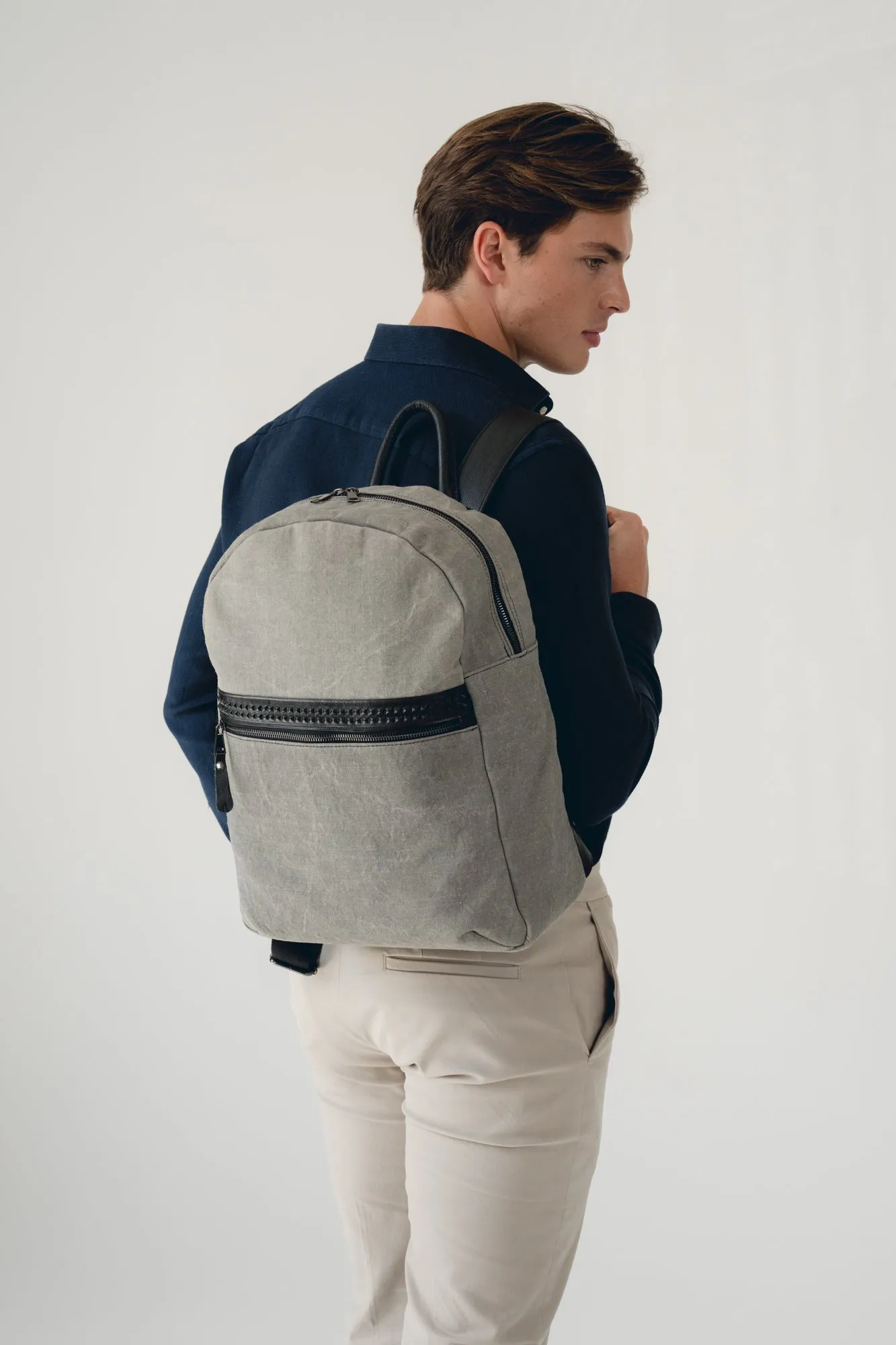 Cooper Jacquard Backpack - Mocca