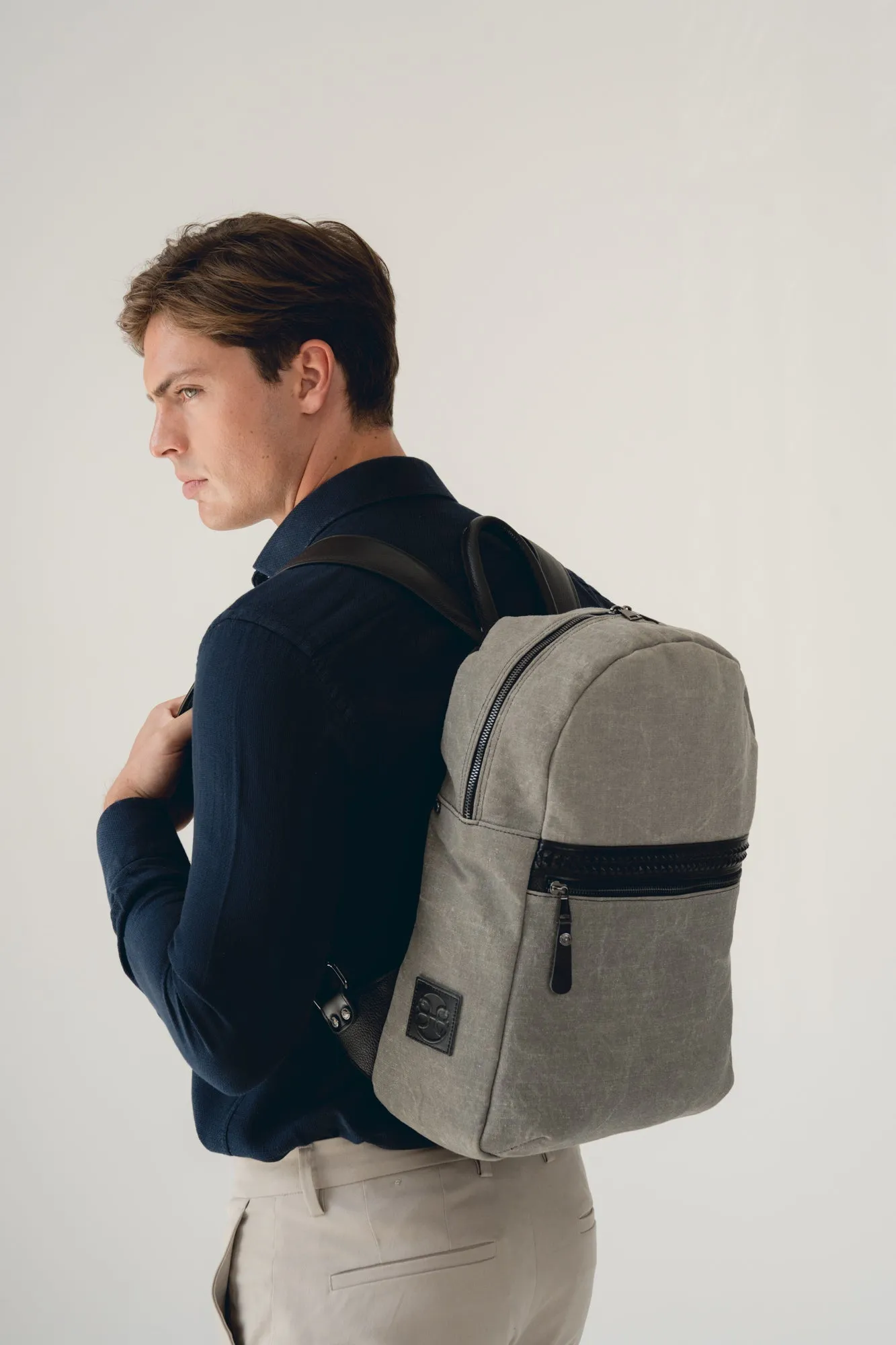 Cooper Jacquard Backpack - Mocca