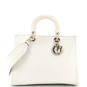 Diorissimo Tote Pebbled Leather Medium