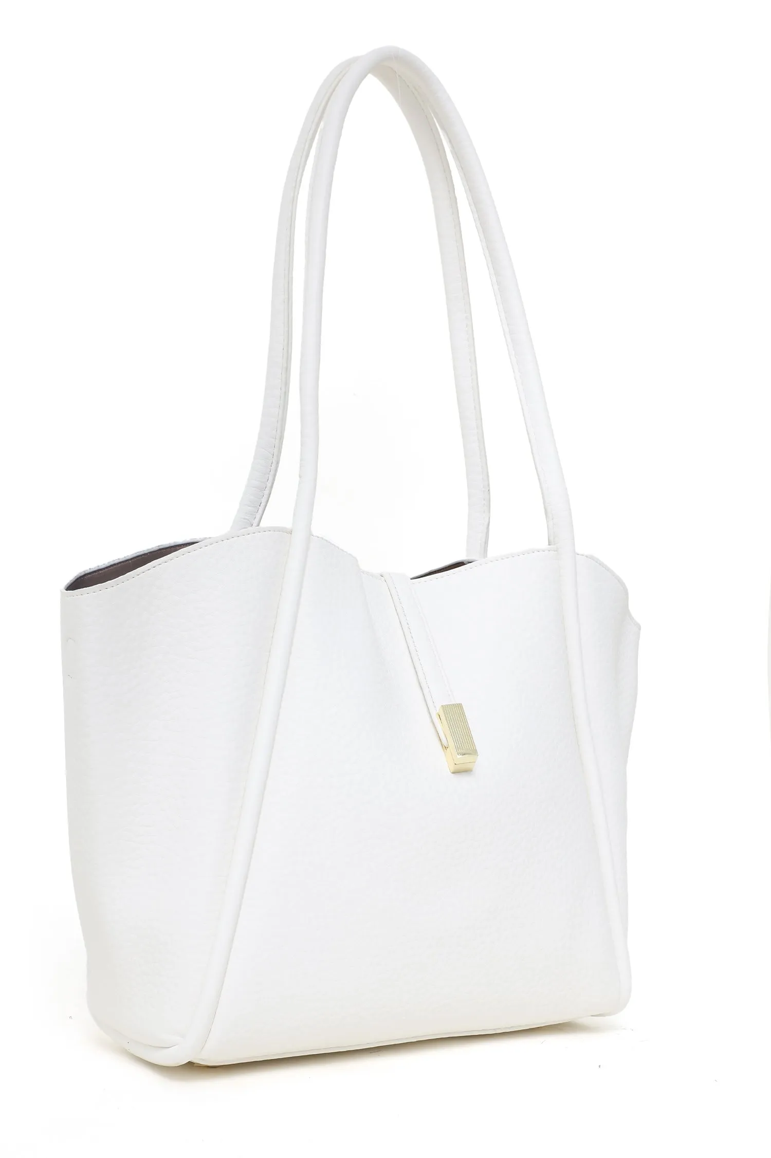 EXQUISITE TOTE BAG-WHITE