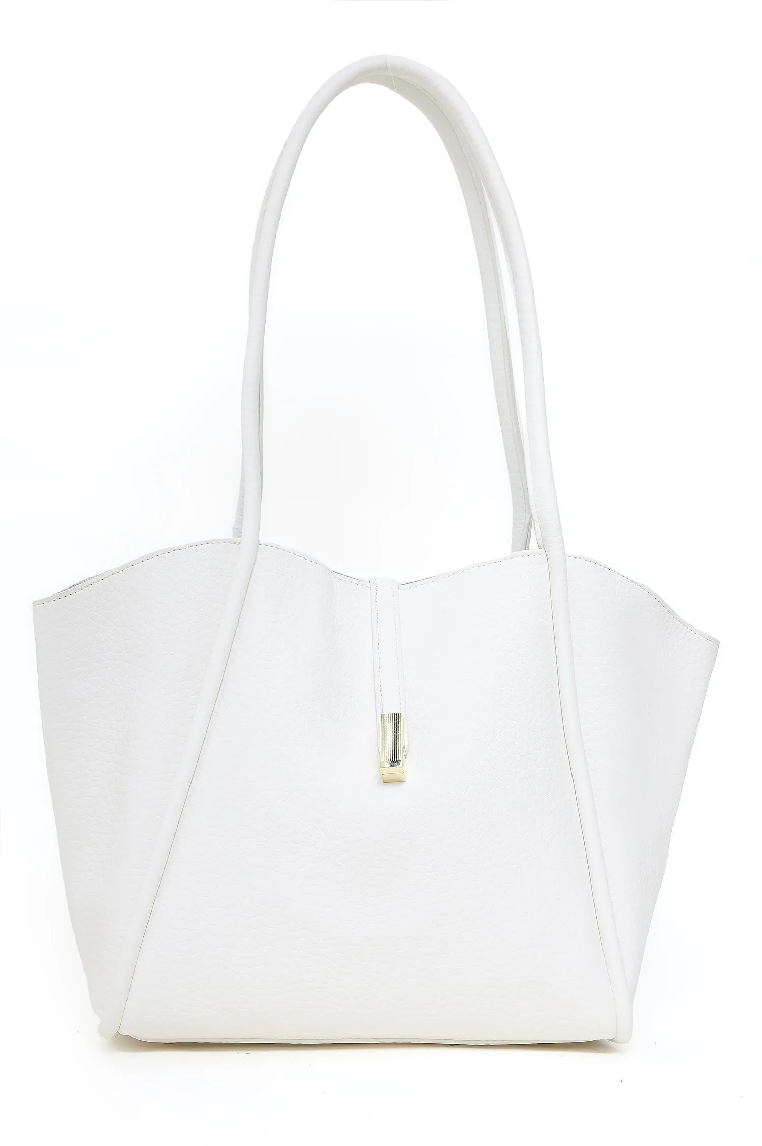 EXQUISITE TOTE BAG-WHITE