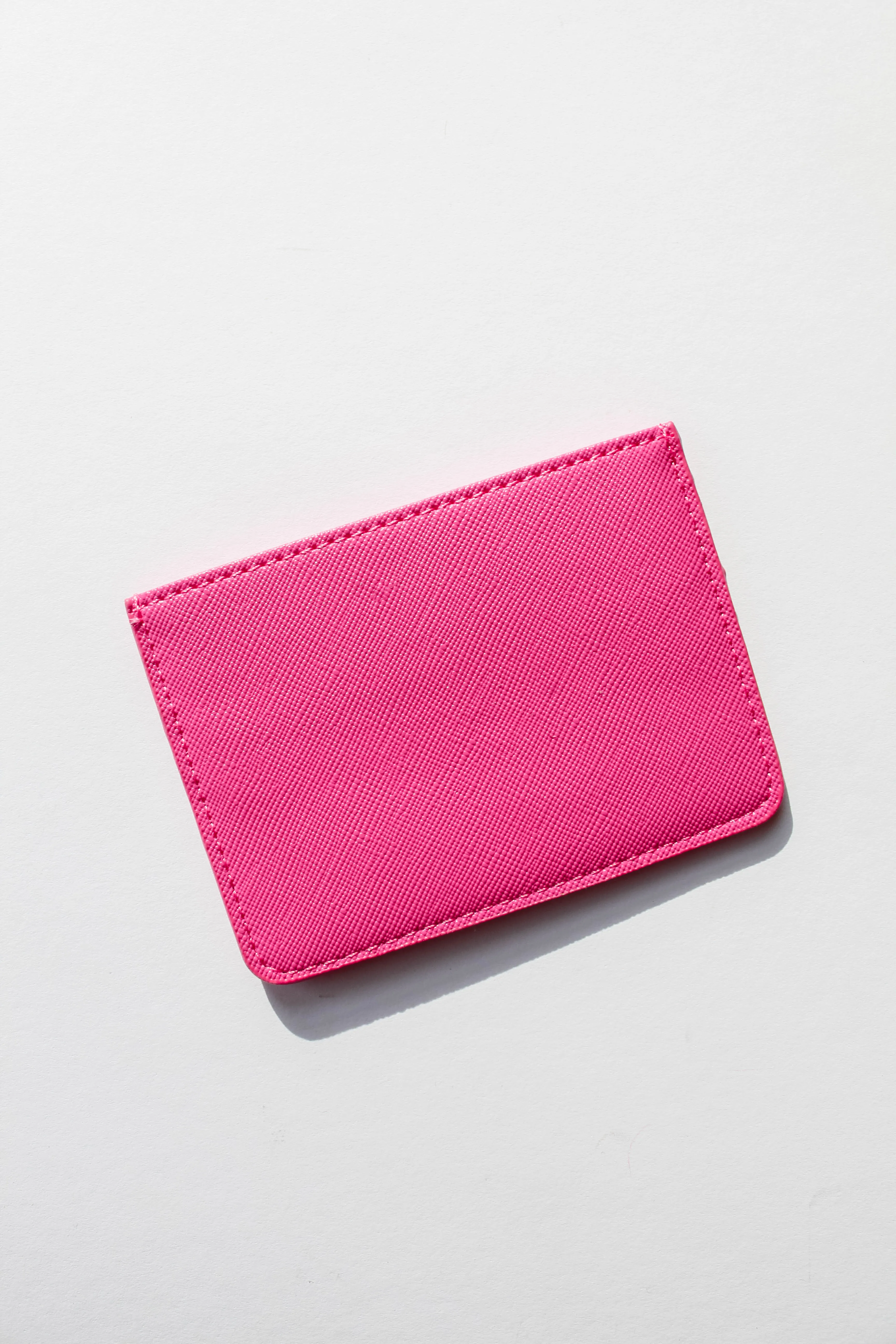 Fuchsia Sleek Card Holder Wallet