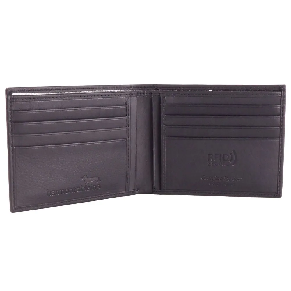 Harmont & Blaine Sleek Calfskin Leather Men's Wallet