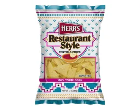 Herr’s Restaurant Style Tortilla Chips Bags