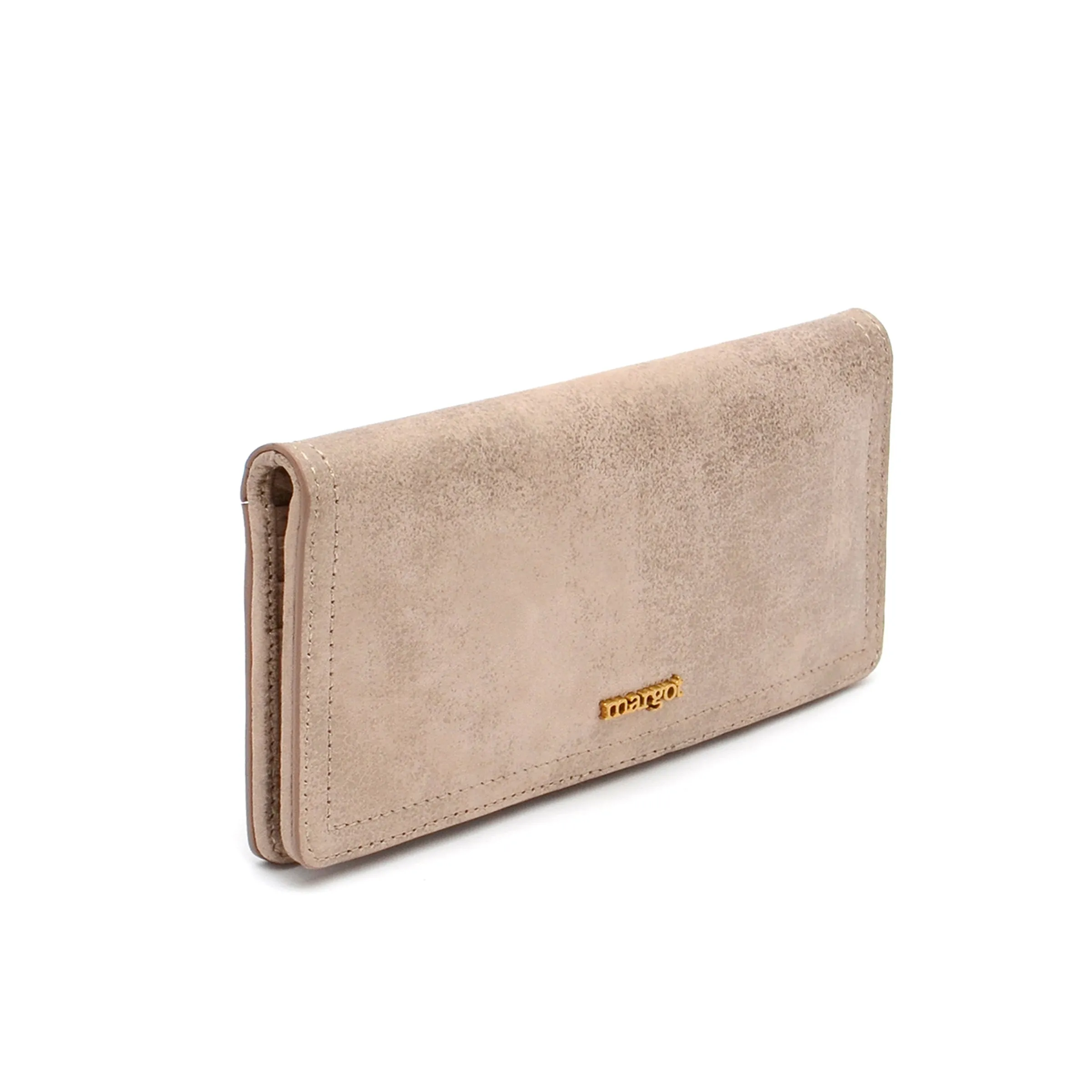 Josie Long Sleek Wallet in Golden Sand