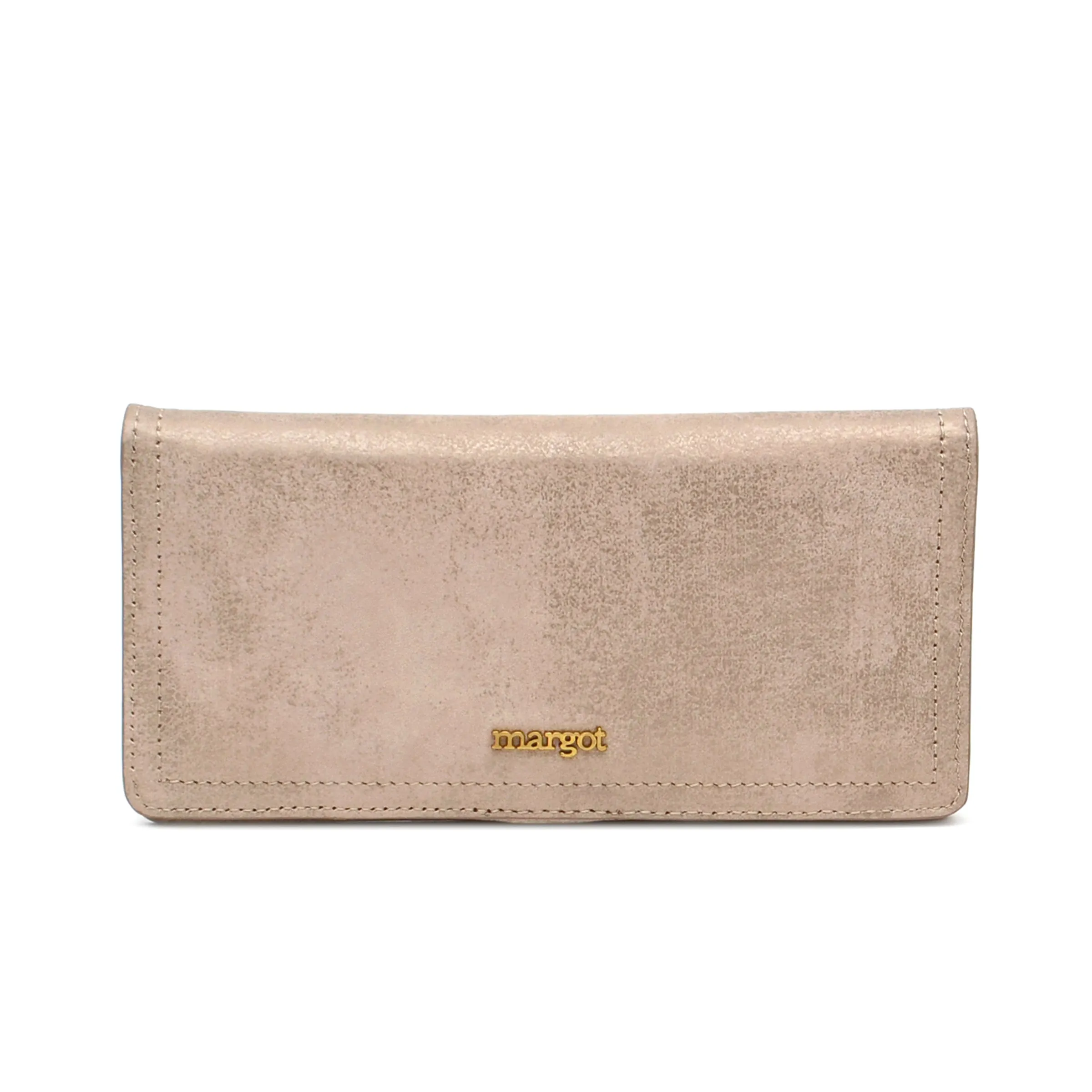 Josie Long Sleek Wallet in Golden Sand