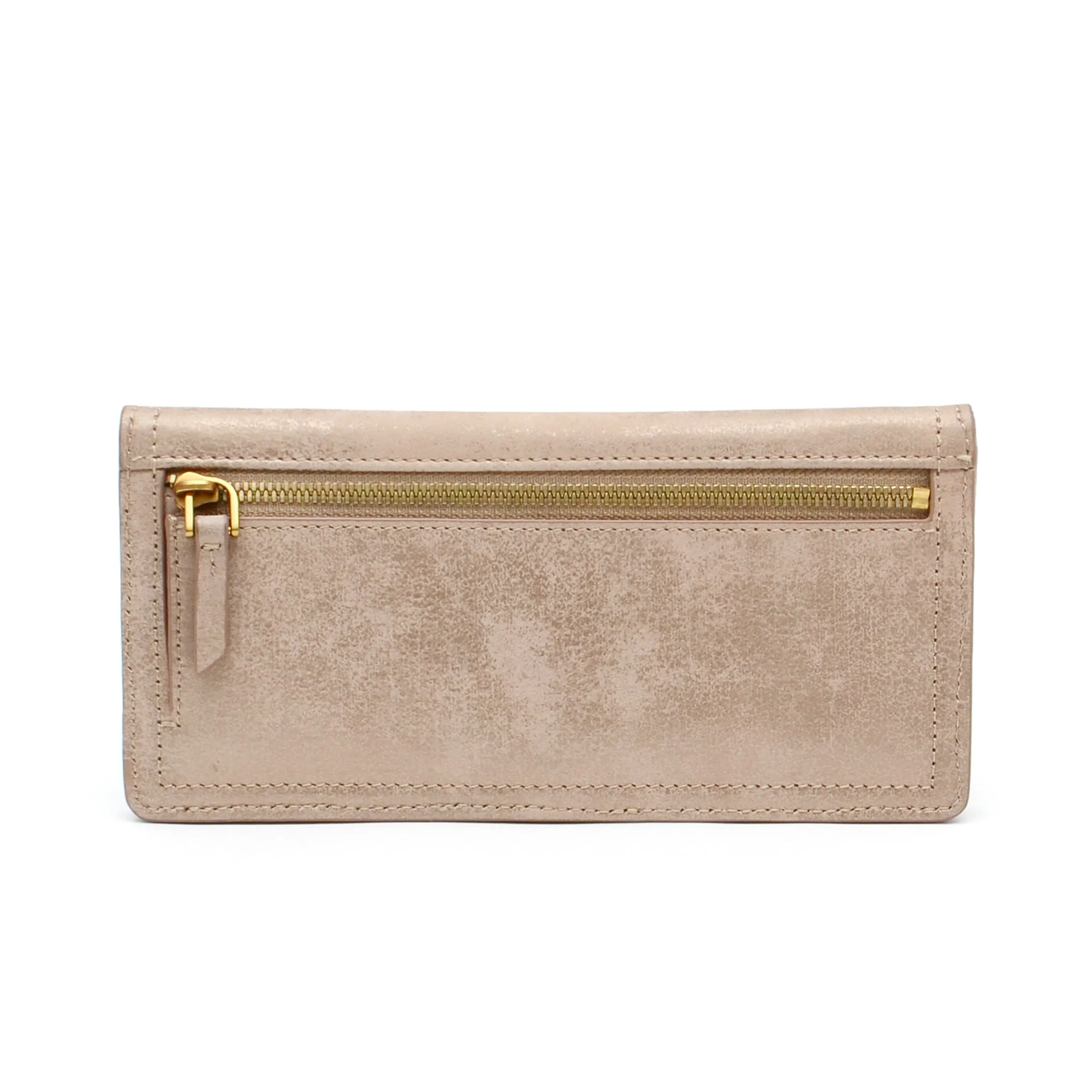 Josie Long Sleek Wallet in Golden Sand