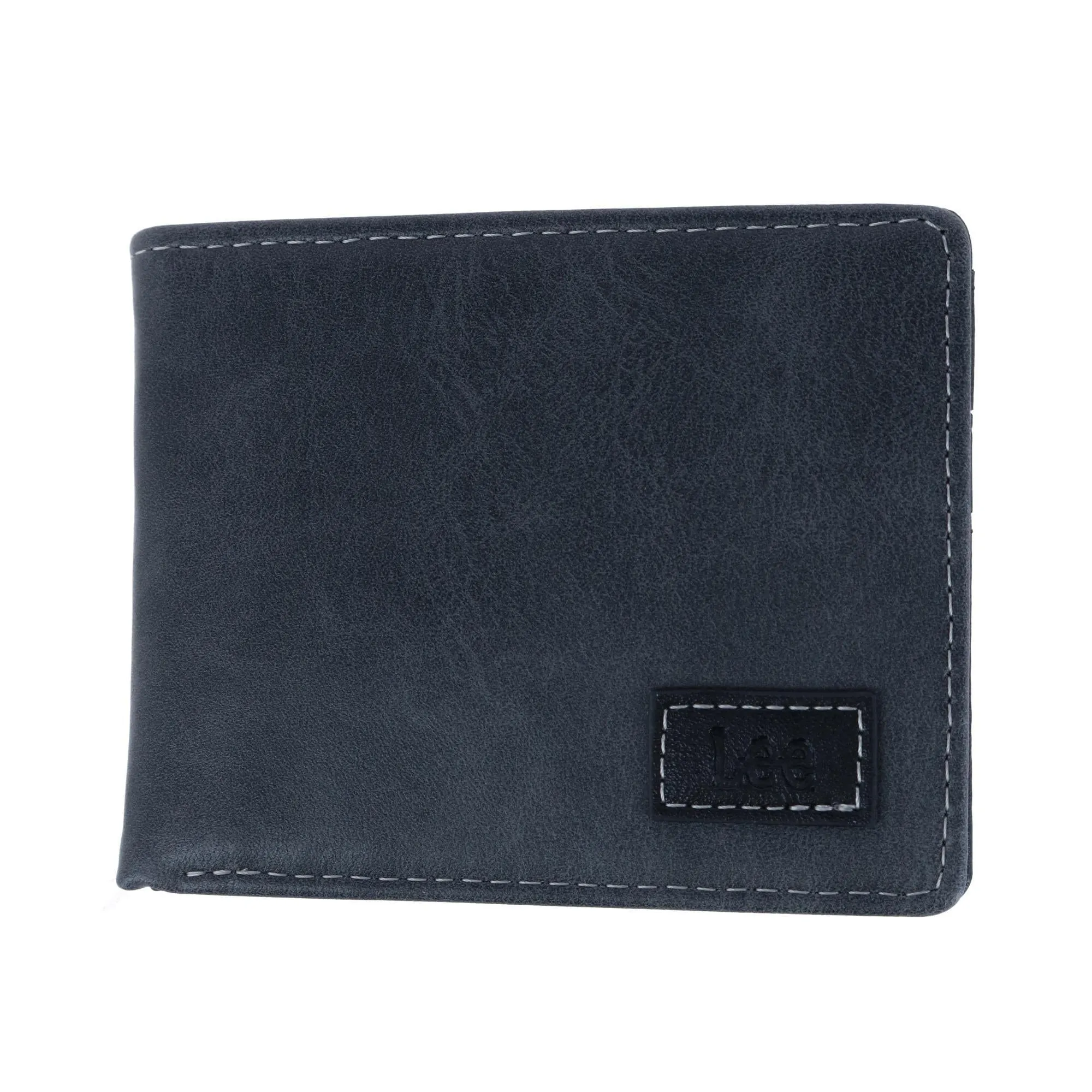 Lee Men's Tumbled Leather Bifold Wallet