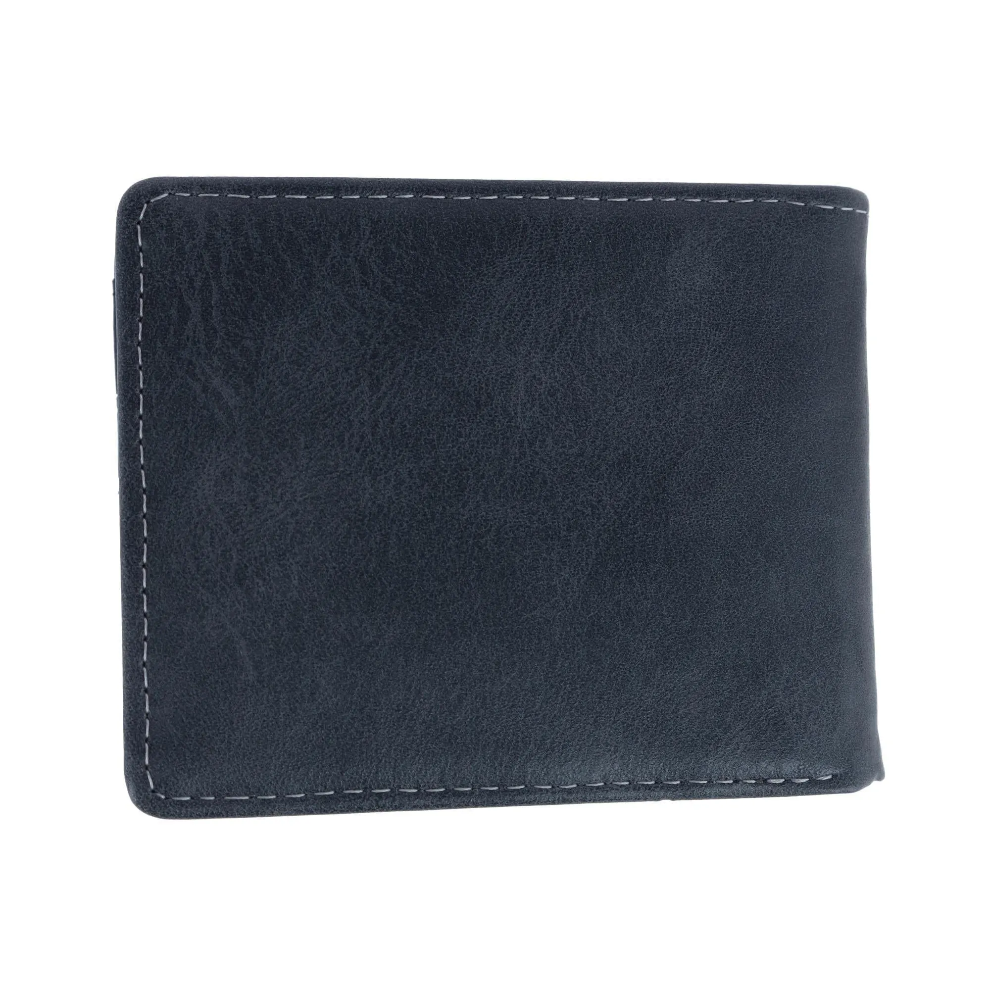 Lee Men's Tumbled Leather Bifold Wallet