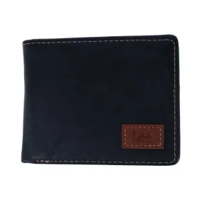 Lee Men's Tumbled Leather Bifold Wallet