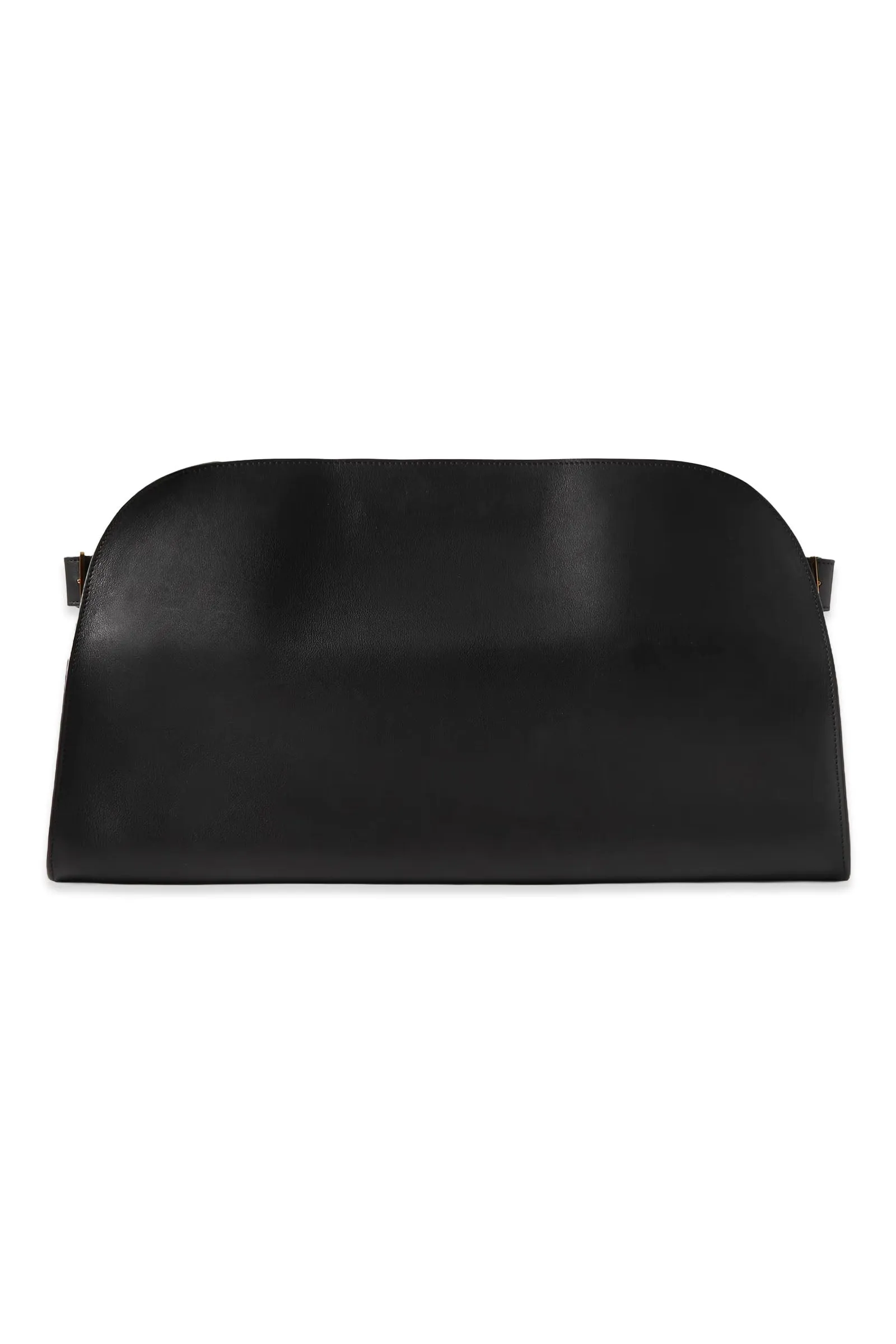 Margaux Buckled Leather Clutch