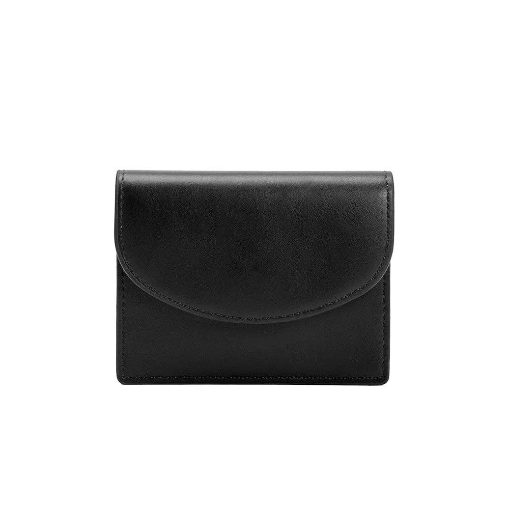 Milo Black Vegan Card Case Wallet