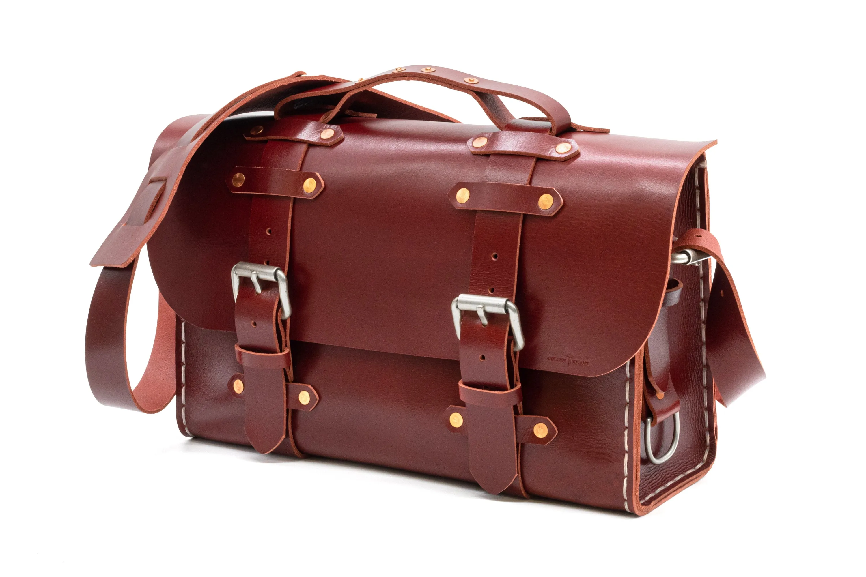 No. 4311 - Classic Leather Satchel