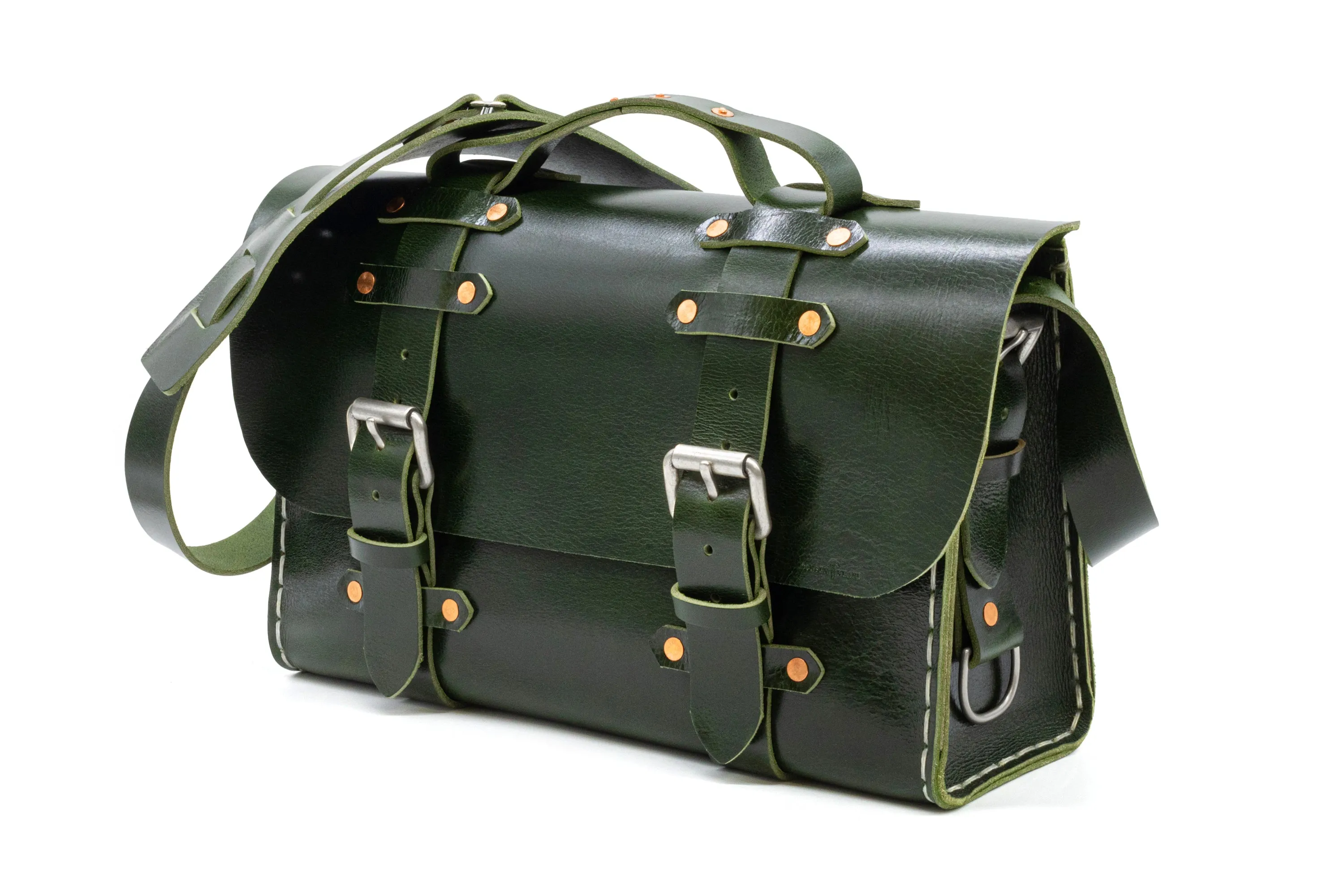 No. 4311 - Classic Leather Satchel