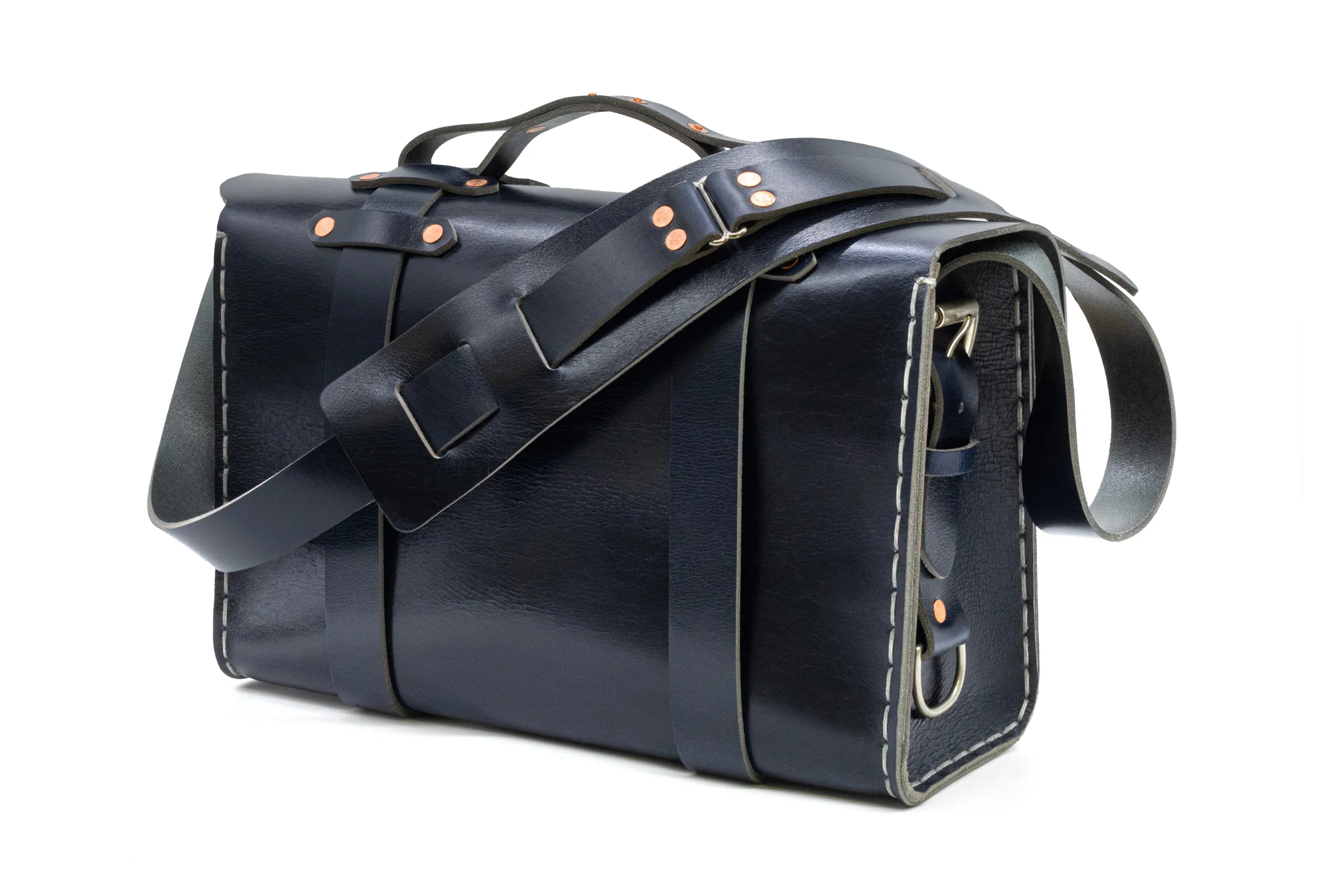 No. 4311 - Classic Leather Satchel