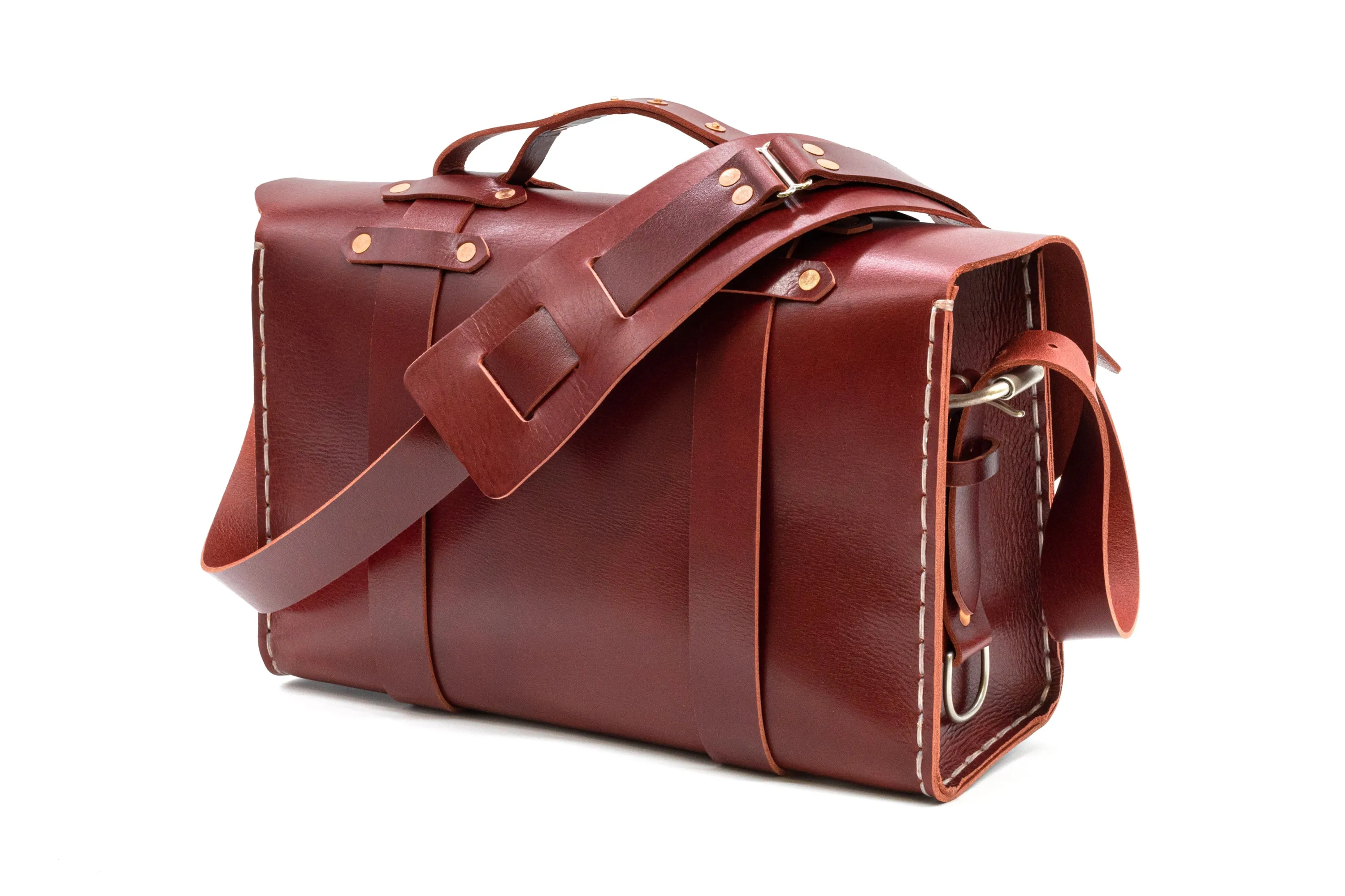 No. 4311 - Classic Leather Satchel