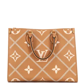 OnTheGo Tote Monogram Empreinte Giant Broderies MM