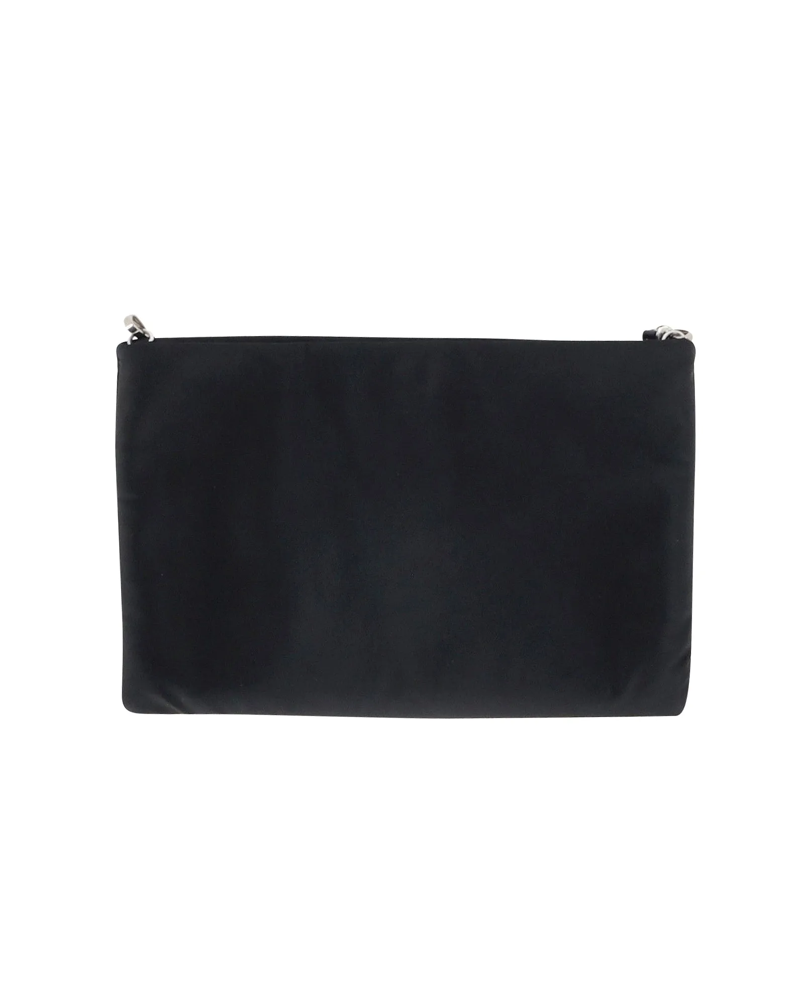 Prada Re-Nylon Clutch in Black Nylon