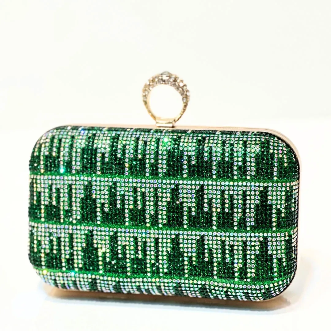 Ring Stone Clutch (Two Sided)