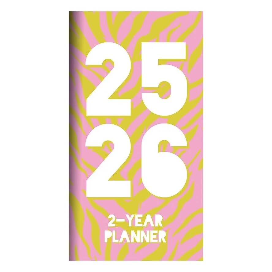 TF Publishing 2025-2026 Sassy Zebra Small Monthly Pocket Planner