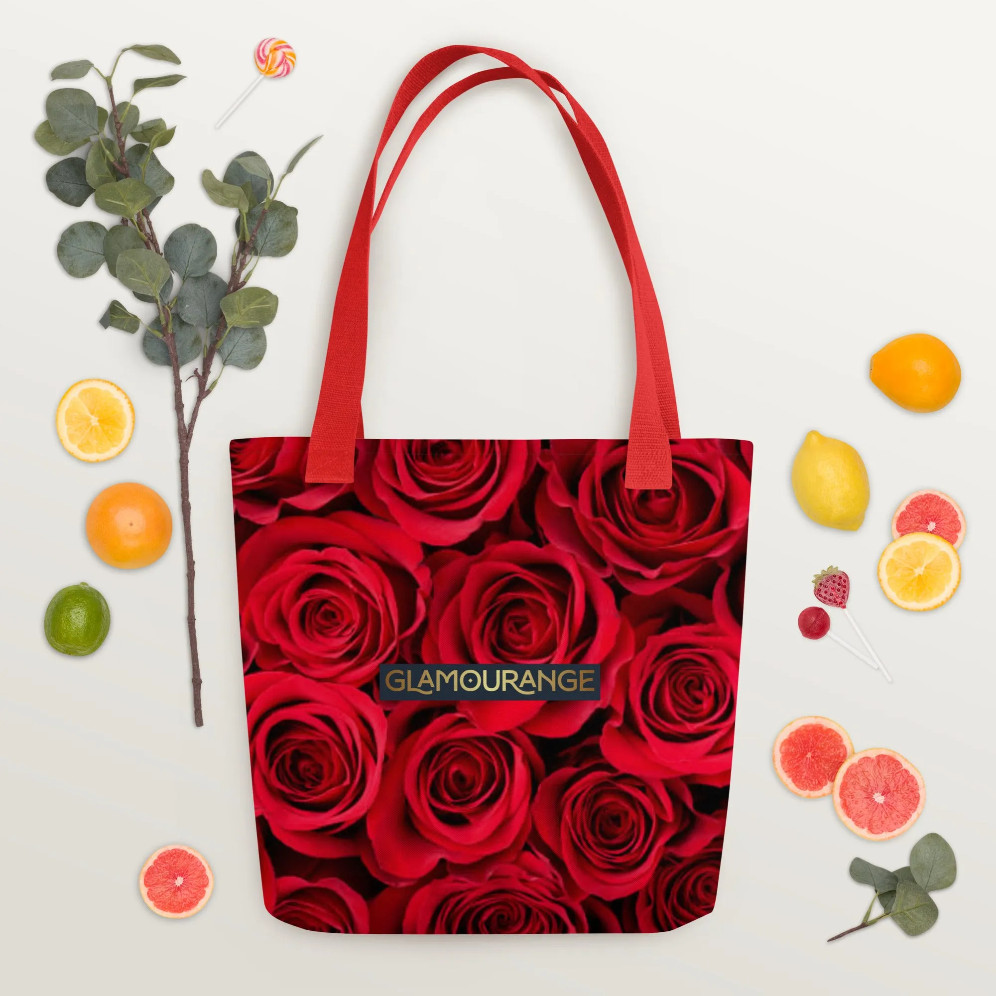 Tote Bag Women Designer (Flower Pattern 0018)