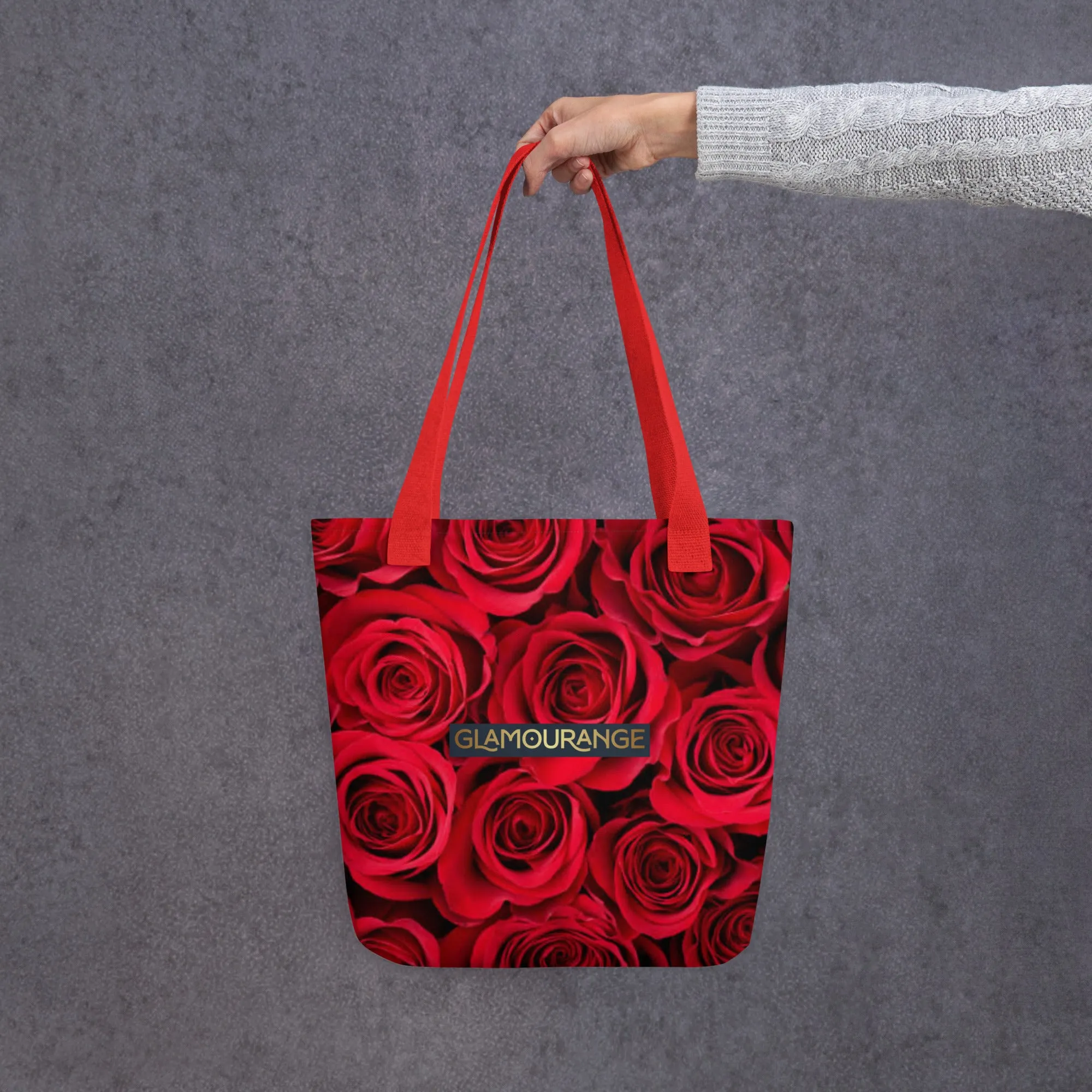 Tote Bag Women Designer (Flower Pattern 0018)