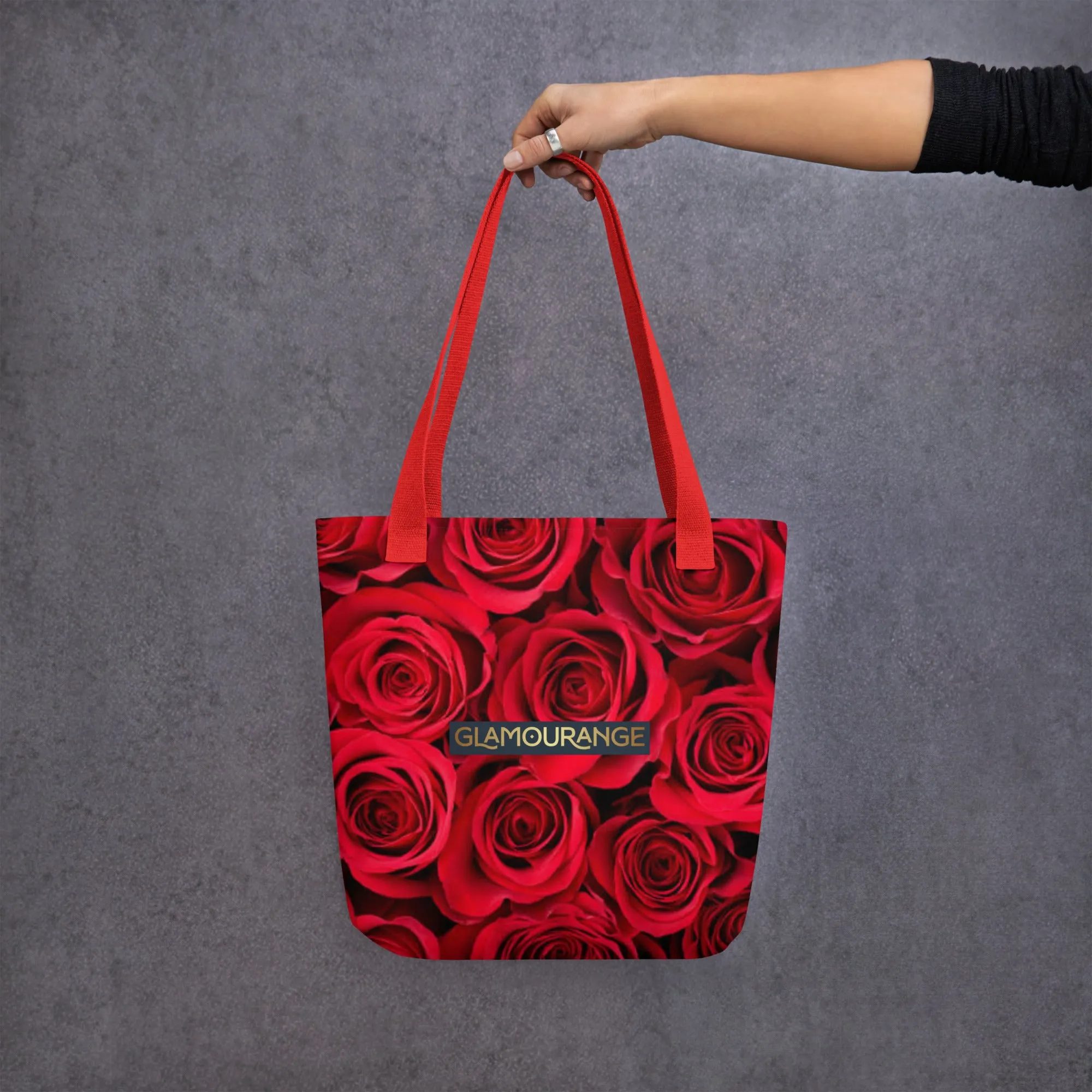 Tote Bag Women Designer (Flower Pattern 0018)