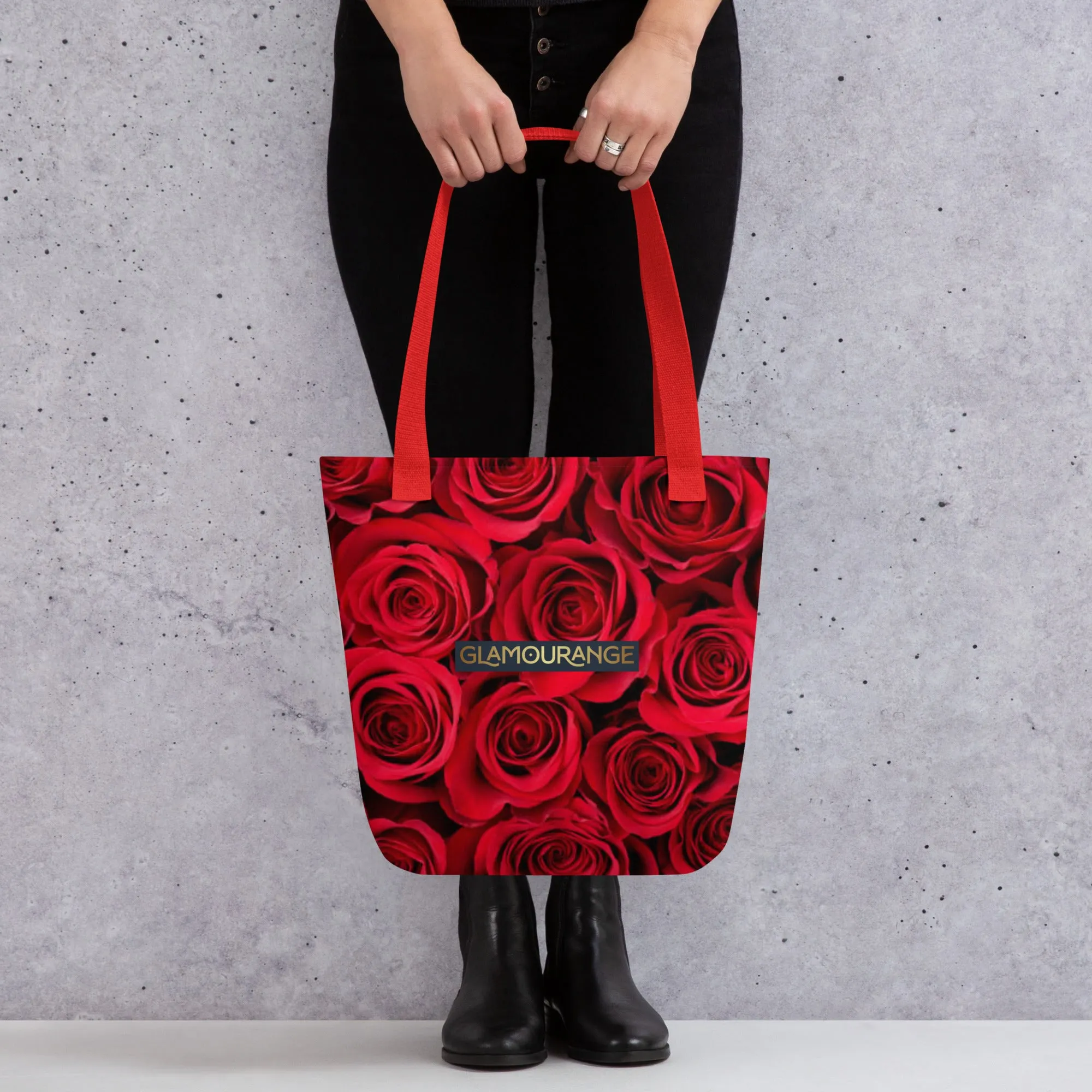 Tote Bag Women Designer (Flower Pattern 0018)