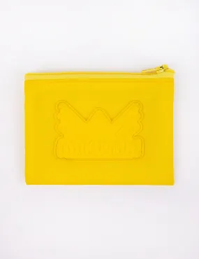 Yellow Mini Zip Pouch