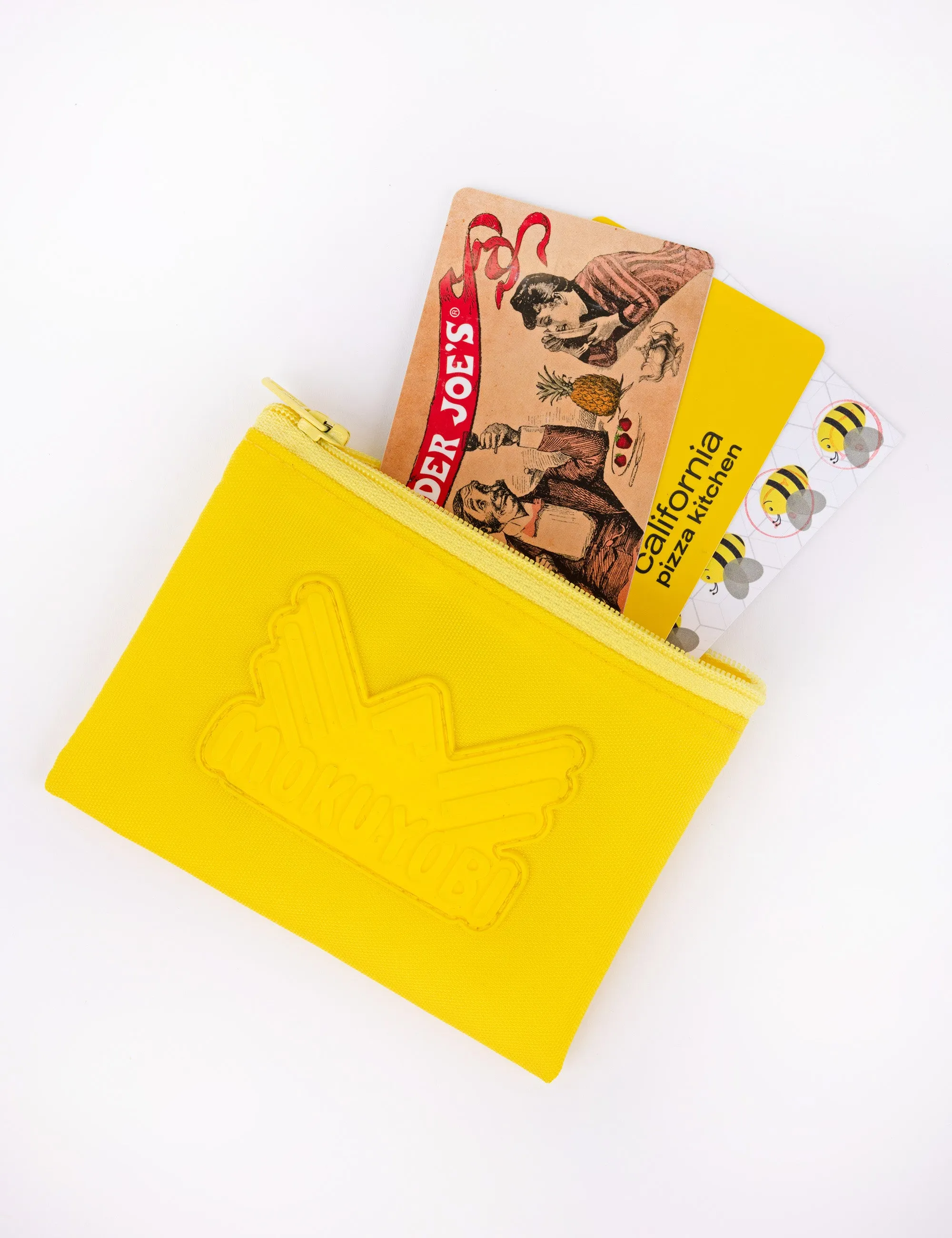 Yellow Mini Zip Pouch