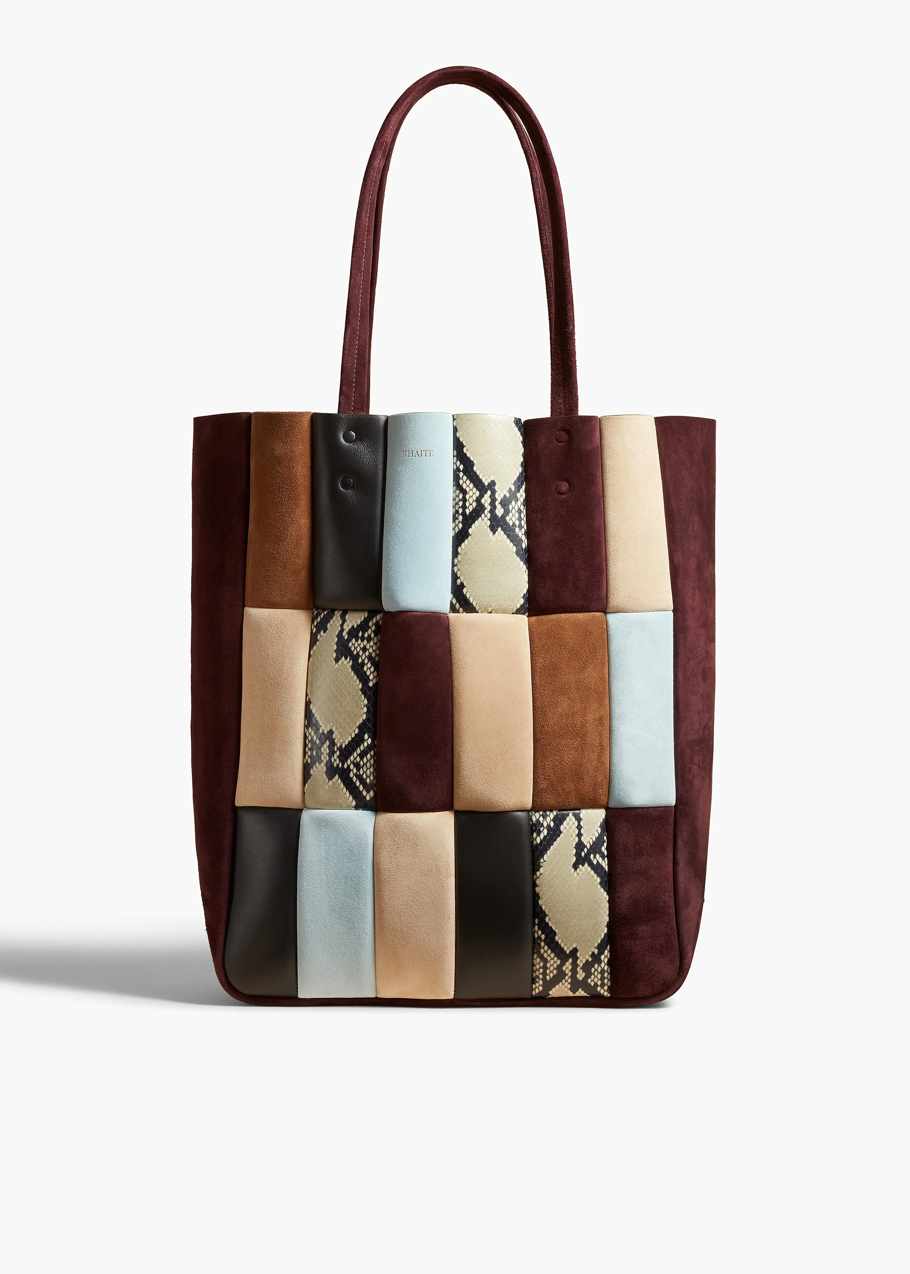 Zoe Tote in Rouge Noir Multi Leather